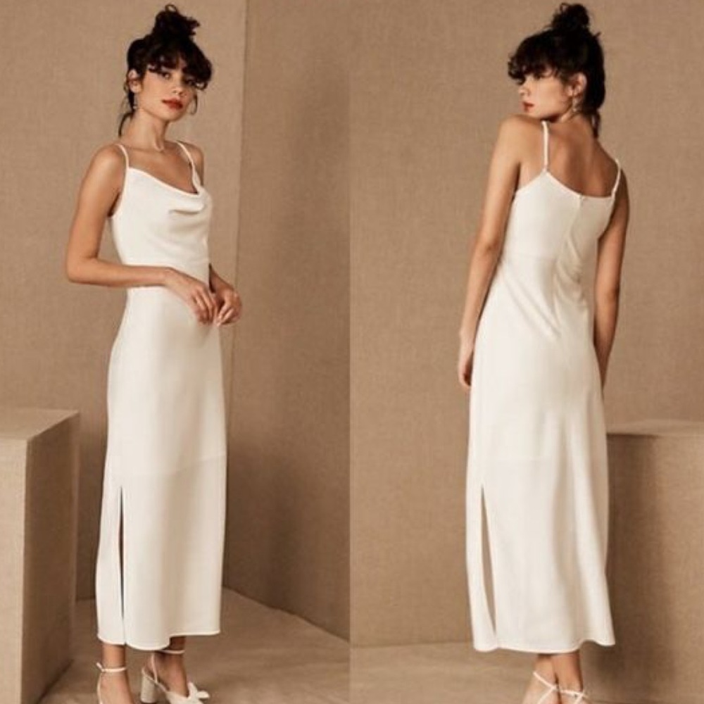 BHLDN Kari Dress Ivory Size 0 - worn once!